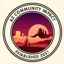 Load image into Gallery viewer, AZ Community Impact AZCI Burgundy T-shirt