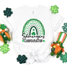 Load image into Gallery viewer, Shenanigans Coordinator St. Patrick's Day T-shirt