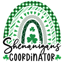 Load image into Gallery viewer, Shenanigans Coordinator St. Patrick's Day T-shirt