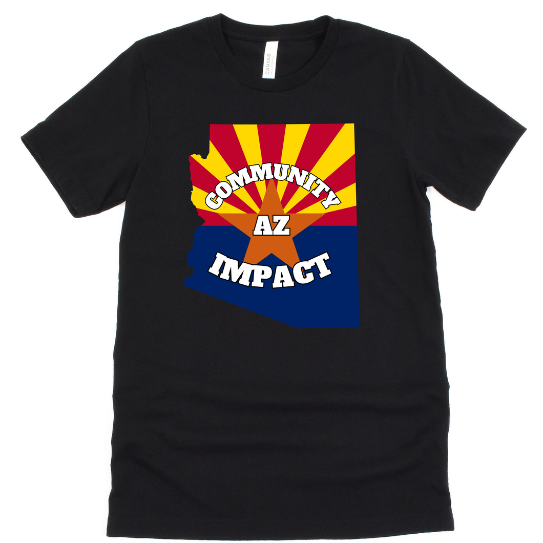 Community Impact Arizona Flag T-shirt