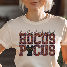 Load image into Gallery viewer, Hocus Pocus Faux Sequins and Faux Embroidery T-shirt
