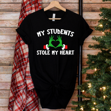 Load image into Gallery viewer, My Students Stole My Heart T-shirt
