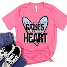 Load image into Gallery viewer, Quit Playin&#39; Games With My Heart Pink T-shirt
