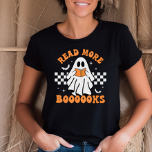 Load image into Gallery viewer, Read More Books Ghost T-shirt
