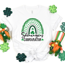 Load image into Gallery viewer, Shenanigans Coordinator St. Patrick&#39;s Day T-shirt
