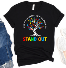 Load image into Gallery viewer, Stand Out Autism T-shirt
