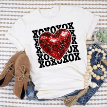 Load image into Gallery viewer, XOXO Disco Heart T-shirt
